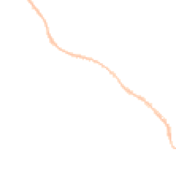 Night-time road noise heatmap for TR10 8BW