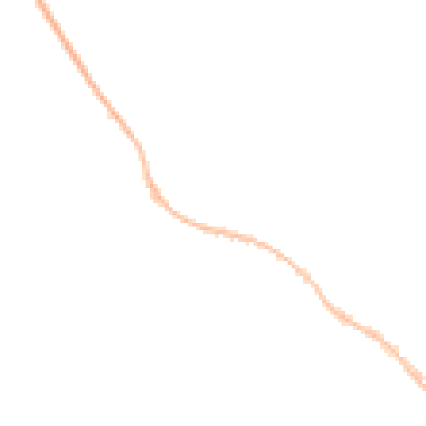 Night-time road noise heatmap for TR10 8DE