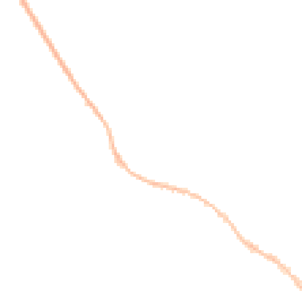 Night-time road noise heatmap for TR10 8DF