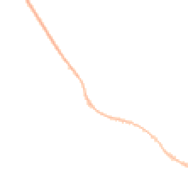 Night-time road noise heatmap for TR10 8DG