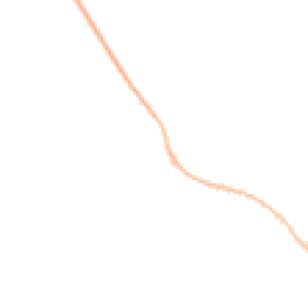 Night-time road noise heatmap for TR10 8DL