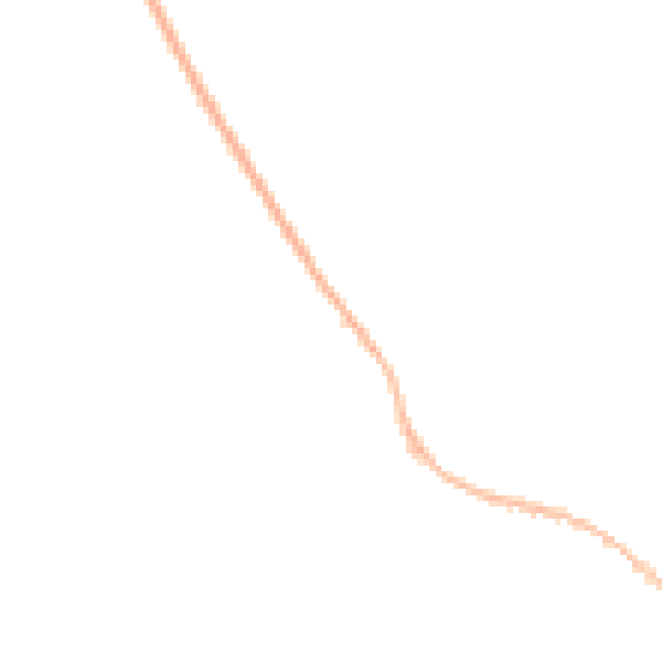 Night-time road noise heatmap for TR10 8DW