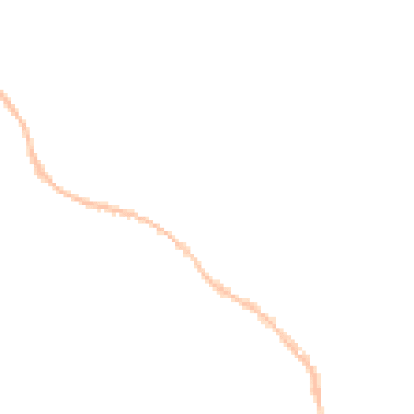 Night-time road noise heatmap for TR10 8DX