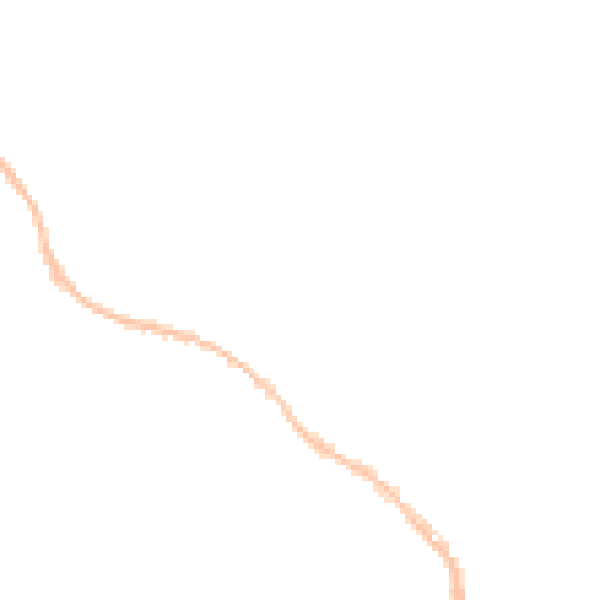 Night-time road noise heatmap for TR10 8DZ