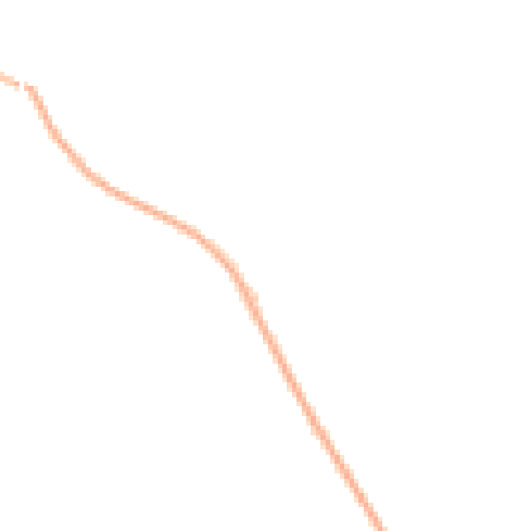 Night-time road noise heatmap for TR10 9AT
