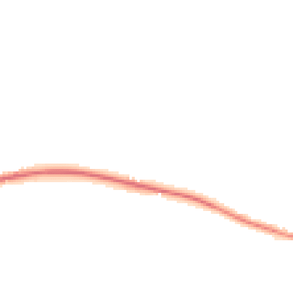 Night-time road noise heatmap for TR10 9DT