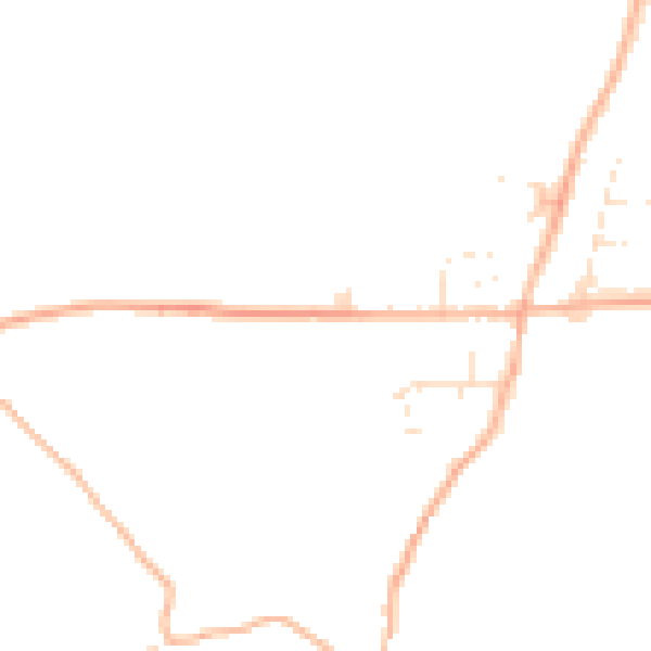 Daytime road noise heatmap for TR10 9HH