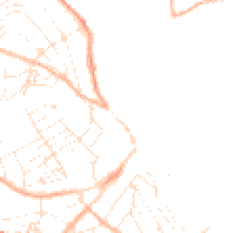 Daytime road noise heatmap for TR11 2AF