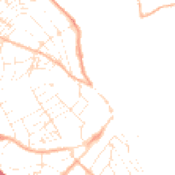 Daytime road noise heatmap for TR11 2AW