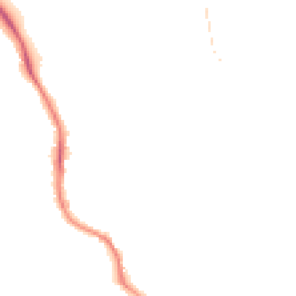 Night-time road noise heatmap for TR11 2AZ