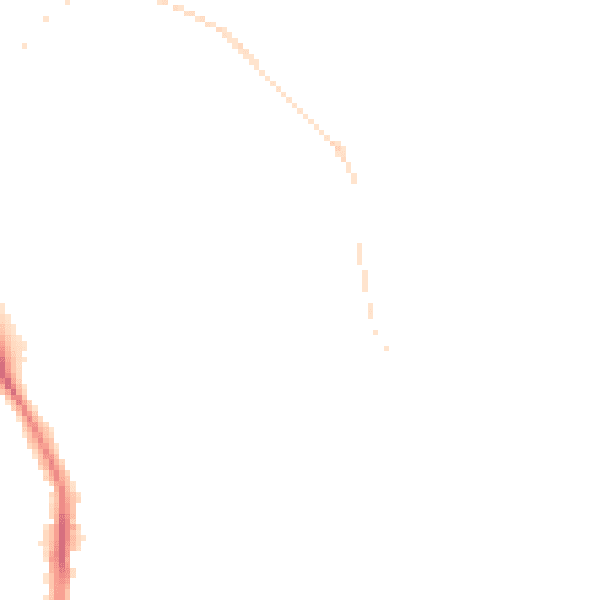 Night-time road noise heatmap for TR11 2LN