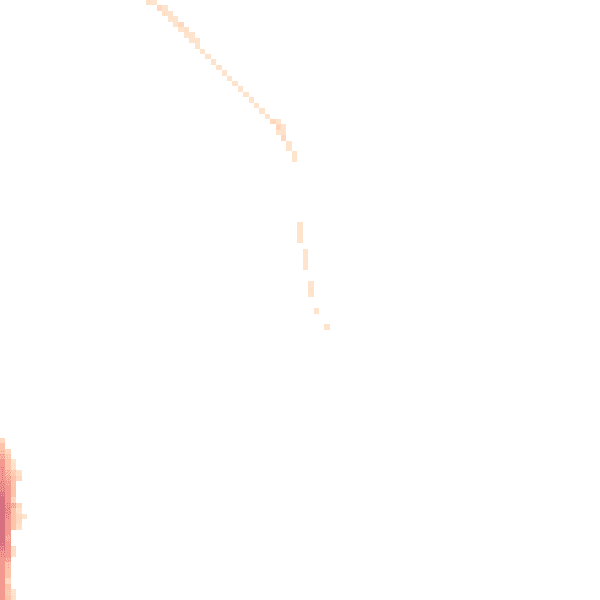 Night-time road noise heatmap for TR11 2SN