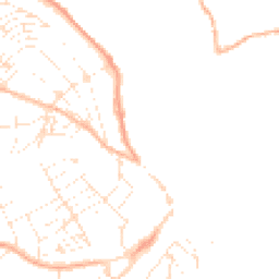 Daytime road noise heatmap for TR11 2UJ