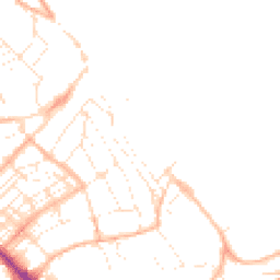 Daytime road noise heatmap for TR11 3EF