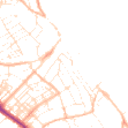 Daytime road noise heatmap for TR11 3EU