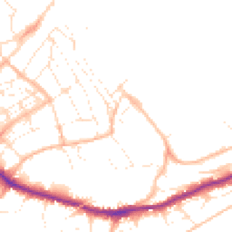 Daytime road noise heatmap for TR11 3JJ