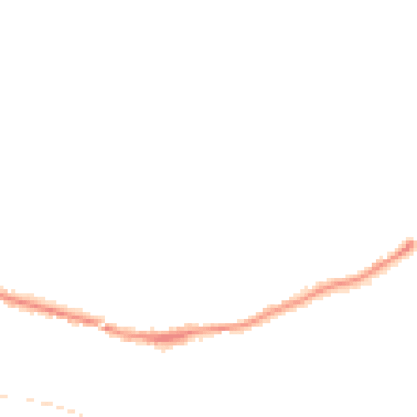 Night-time road noise heatmap for TR11 3JP