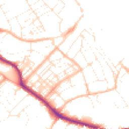 Daytime road noise heatmap for TR11 3NA
