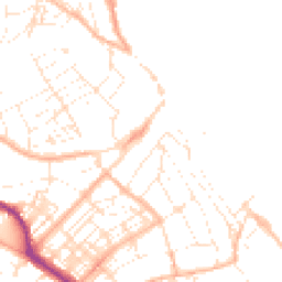 Daytime road noise heatmap for TR11 3PN