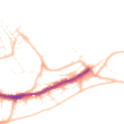 Daytime road noise heatmap for TR11 3XL