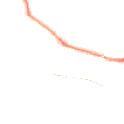 Night-time road noise heatmap for TR11 4EF