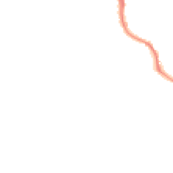 Night-time road noise heatmap for TR11 4EY