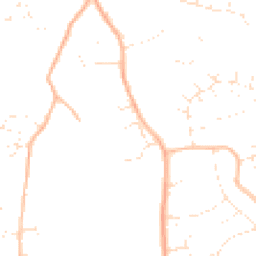 Daytime road noise heatmap for TR11 4FS