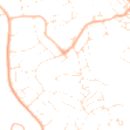 Daytime road noise heatmap for TR11 4HX