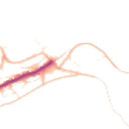 Daytime road noise heatmap for TR11 4NE
