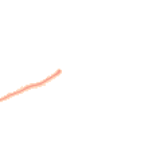 Night-time road noise heatmap for TR11 4NE