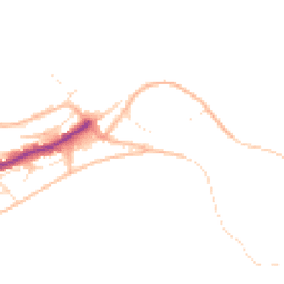 Daytime road noise heatmap for TR11 4NF