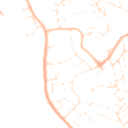 Daytime road noise heatmap for TR11 4PT
