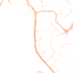 Daytime road noise heatmap for TR11 4PX