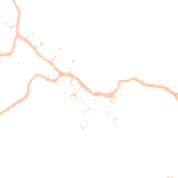 Daytime road noise heatmap for TR11 5AA