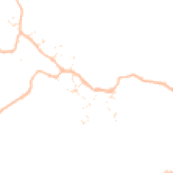 Daytime road noise heatmap for TR11 5AB