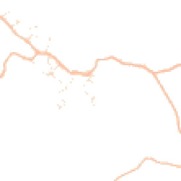 Daytime road noise heatmap for TR11 5AT