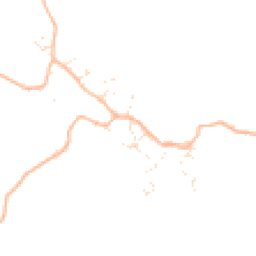 Daytime road noise heatmap for TR11 5AW