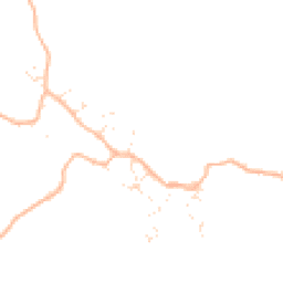 Daytime road noise heatmap for TR11 5AZ