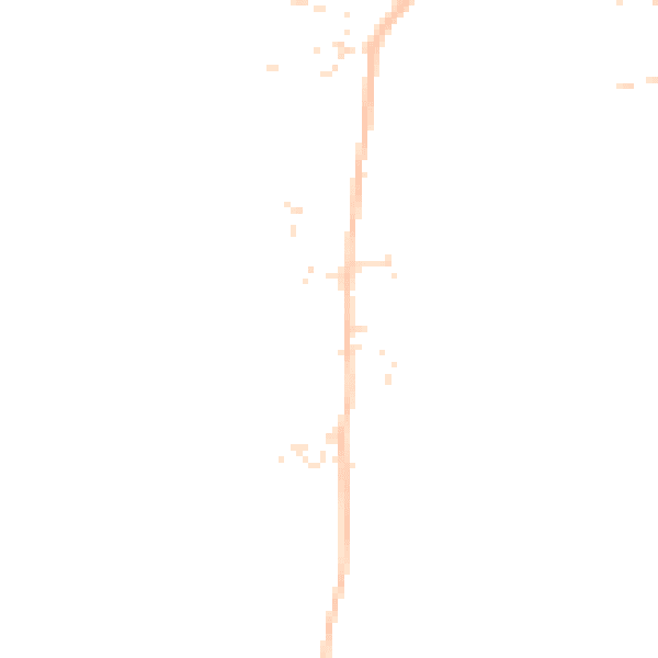 Daytime road noise heatmap for TR11 5DT