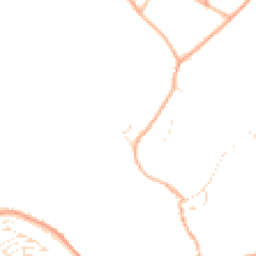 Daytime road noise heatmap for TR11 5FN