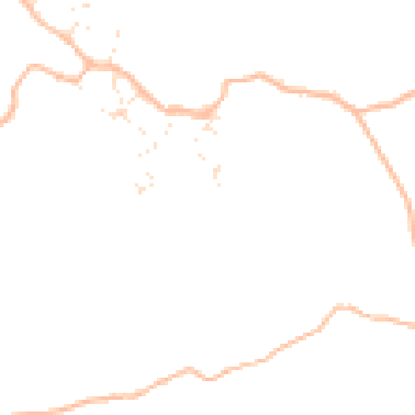 Daytime road noise heatmap for TR11 5GB