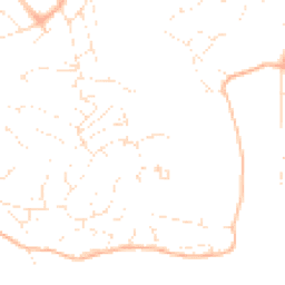 Daytime road noise heatmap for TR11 5GH