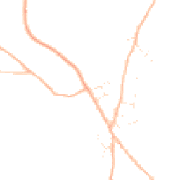 Daytime road noise heatmap for TR11 5GY