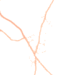Daytime road noise heatmap for TR11 5HA