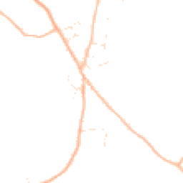 Daytime road noise heatmap for TR11 5JF