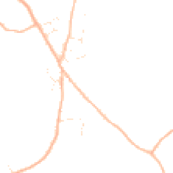 Daytime road noise heatmap for TR11 5JQ