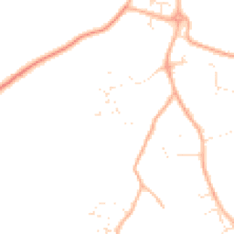 Daytime road noise heatmap for TR11 5LP