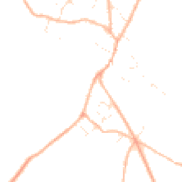 Daytime road noise heatmap for TR11 5LZ