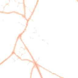 Daytime road noise heatmap for TR11 5NE