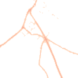 Daytime road noise heatmap for TR11 5NN